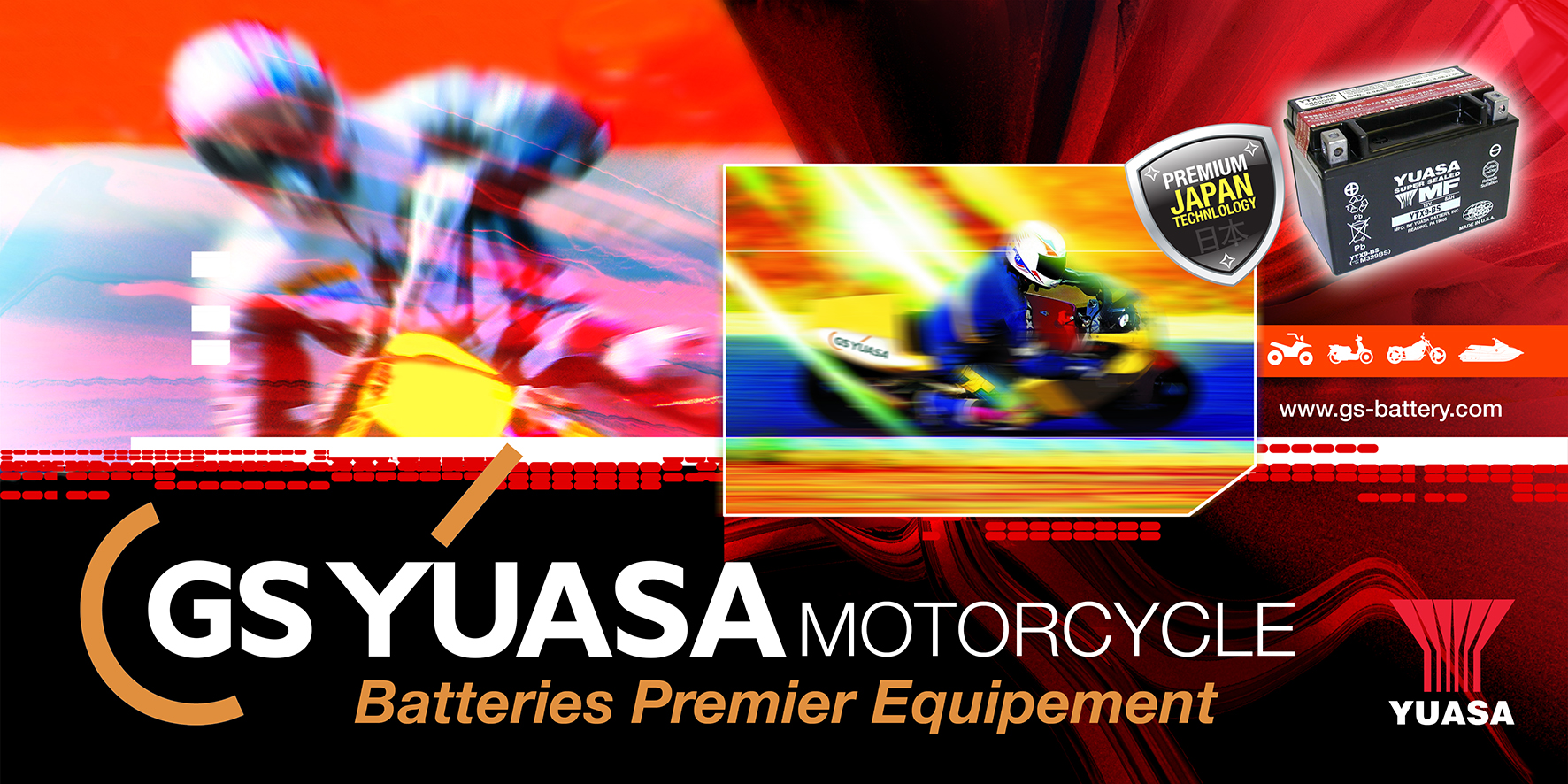 You are currently viewing YUASA – Visuel promotion Moto