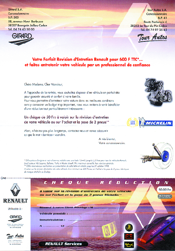 You are currently viewing RENAULT – Mailing