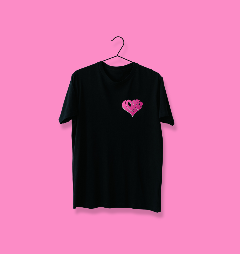 T-shirt Coeur Love